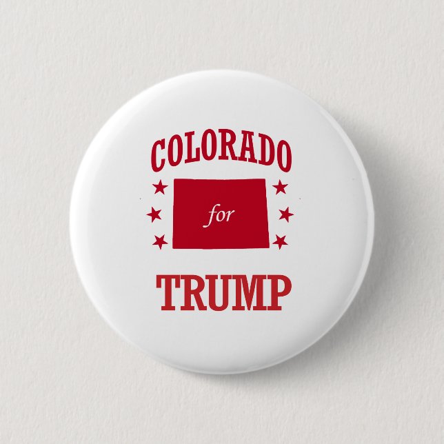 COLORADO FÜR DONALD TRUMP BUTTON (Vorderseite)