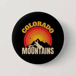 Colorado-Gebirge Button