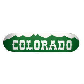 Colorado-Gebirgskette-Skate-Deck Skateboard