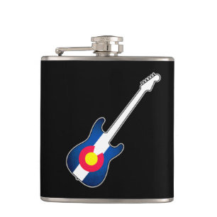 Colorado-Gitarre-Vinyl-Flasche Flachmann
