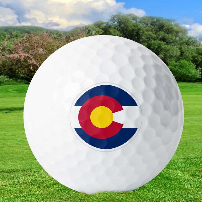 Colorado Golf Balls, Staatsflagge / Patrioten Golfball (Von Creator hochgeladen)