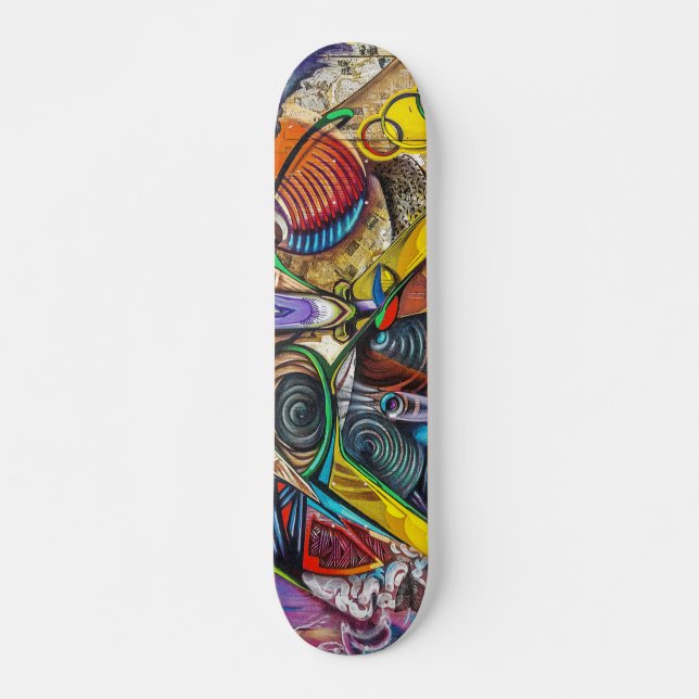 Colorado Graffiti Art Skateboard (Vorne)