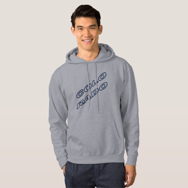 COLORADO-GRUNDKAPUZENPULLOVER HOODIE (Vorne ganz)