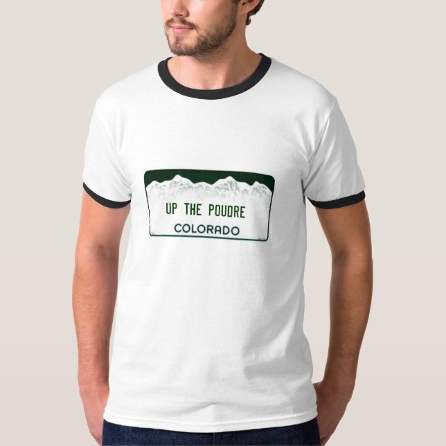 Colorado herauf den Poudre T - Shirt (Vorderseite)