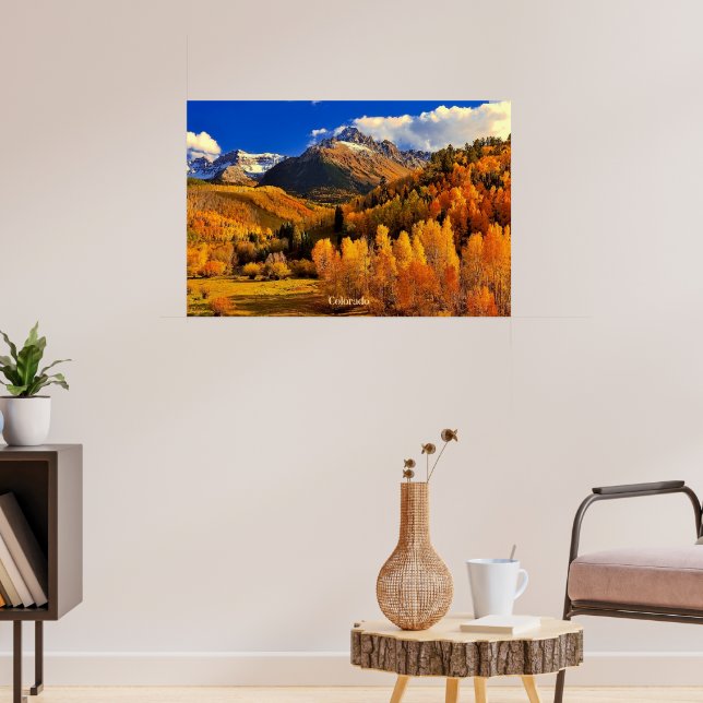 Colorado Herbst Poster (Wohnzimmer 3)
