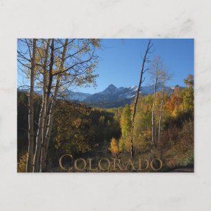 Colorado Herbst Postkarte