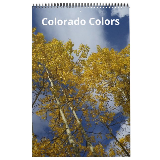Colorado Herbstfarben 18-monatiger Kalender (Titelbild)