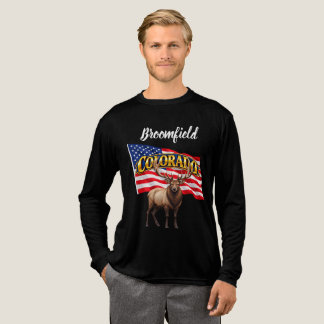 Colorado Herren Bella+Canvas Langarm Dark Tri-Blend Shirt