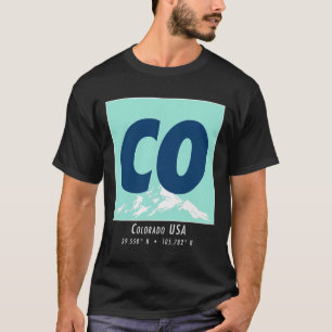Colorado Hiking And Skiing Co Vintage Berg Sport T-Shirt