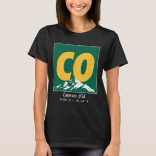 Colorado Hiking And Skiing Co Vintage Berg Sport T-Shirt