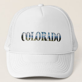 Colorado Hut Colorado Berg Text  Truckerkappe