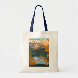 Colorado-Illustration Reise Kunst Vintage Tragetasche