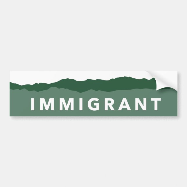 Colorado-Immigrant-Autoaufkleber Autoaufkleber (Vorne)