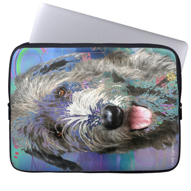 Colorado Irish Wolfhound Art Work Laptopschutzhülle (Vorderseite)