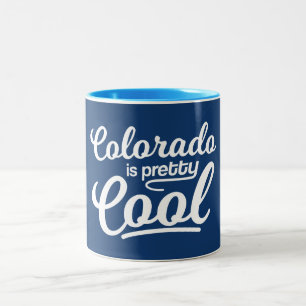 Colorado ist Hübsch Cool Zweifarbige Tasse