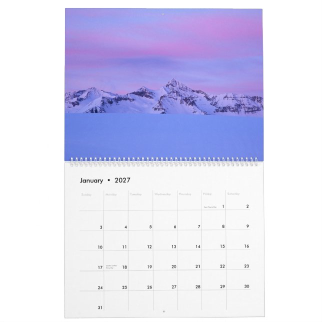 Colorado-Kalender Kalender (Jan 2027)
