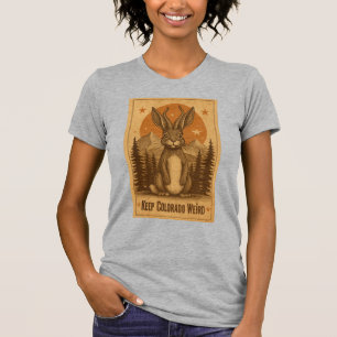 Colorado-Kaninchen mit Tentakeln - Bewahre Colorad T-Shirt
