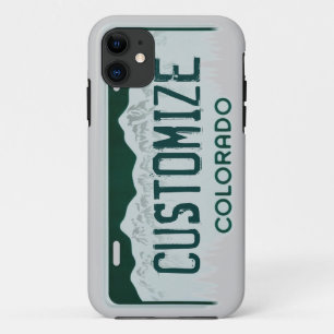 Colorado-Kfz-Kennzeichen kundengerechter iphone 5 Case-Mate iPhone Hülle