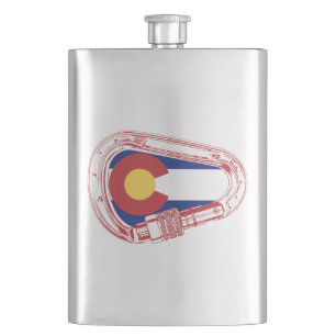 Colorado Kletterkarabiner Flachmann