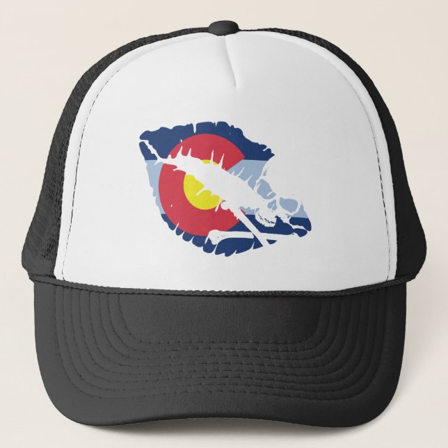 Colorado-Kuss Truckerkappe (Vorderseite)