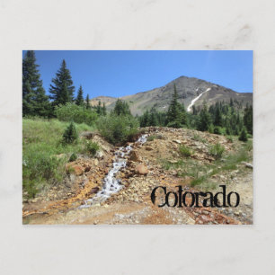 Colorado landschaftliche Postkarte