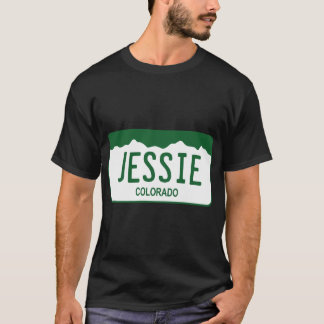 Colorado License Plate - Jessie T-Shirt