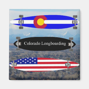 Colorado Longboarding Magnet