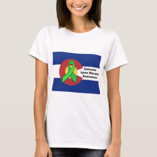 Colorado Lyme-Borreliose-Bewusstseinsshirt T-Shirt