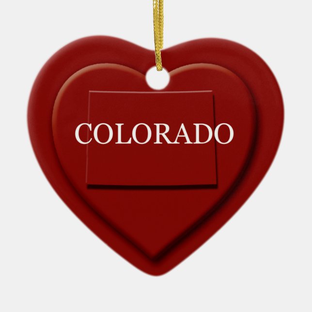 Colorado Maggiore Keramik Ornament (Vorne)