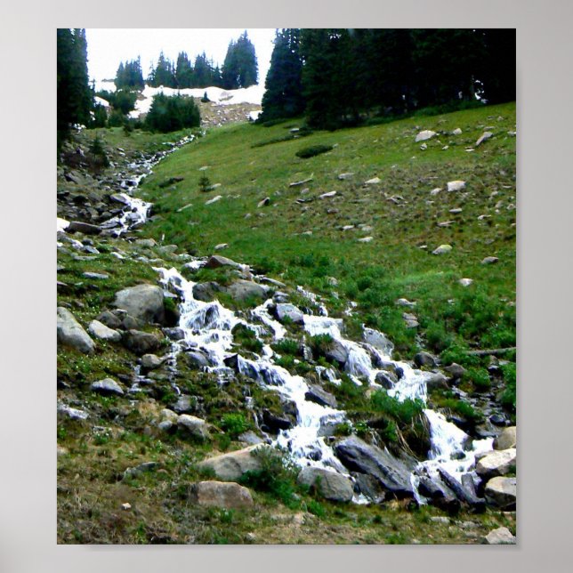 Colorado Melt Water Poster (Vorne)