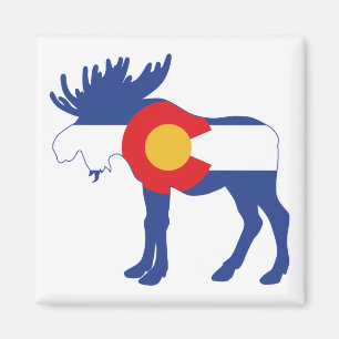 Colorado-Moose Magnet