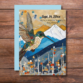 Colorado Mountain Family Reunion Invitation Einladung