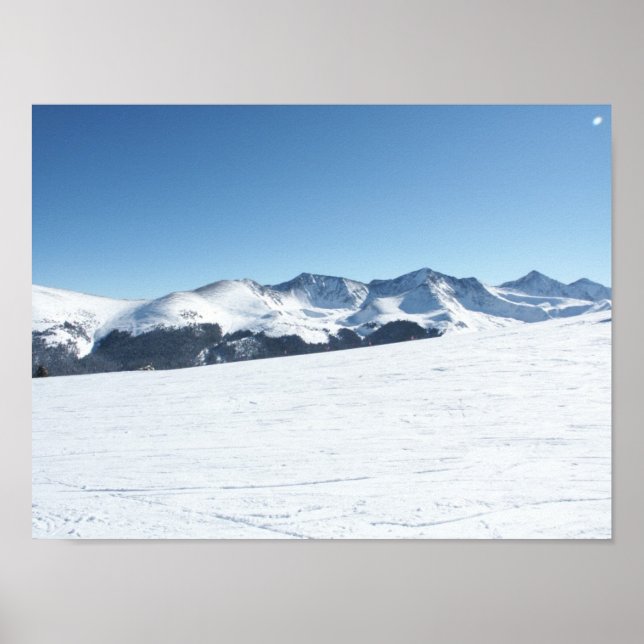 Colorado Mountain Range Poster (Vorne)