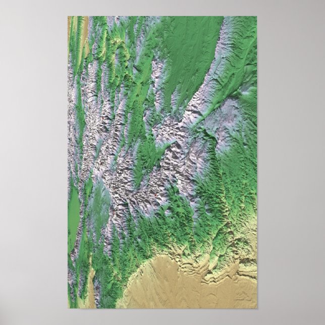 Colorado Mountain Ranges Poster (Vorne)