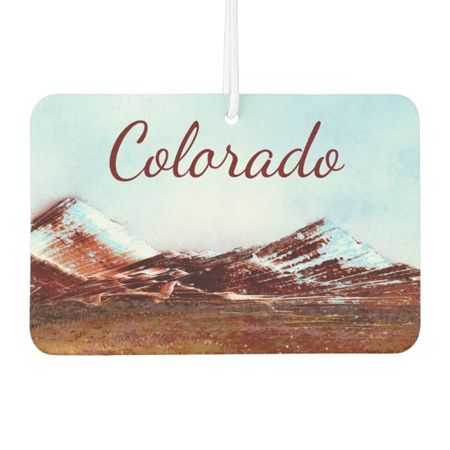 Colorado Mountain Snow Autolufterfrischer (Vorderseite)
