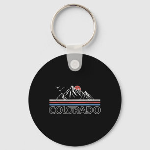 Colorado Mountain State Flag Tee Rocky Mountains S Schlüsselanhänger