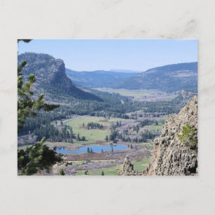 Colorado Mountain Valley Postcard Postkarte