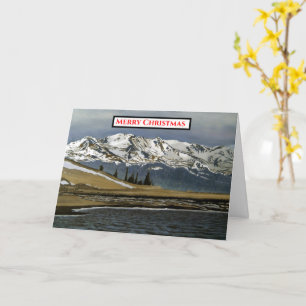 Colorado Mountain Winter Snow Karte