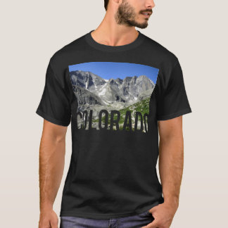 Colorado Mountains Baseball Sleeve T-Shirt