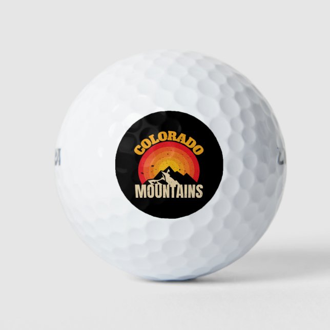 Colorado Mountains Golfball (Vorderseite)