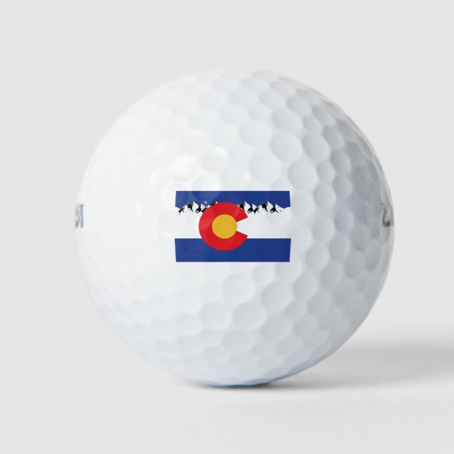 Colorado Mountains Golfball (Vorderseite)