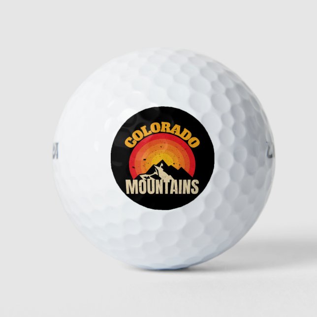 Colorado Mountains Golfball (Vorderseite)