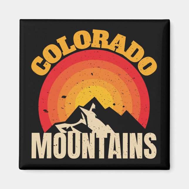 Colorado Mountains Magnet (Vorne)