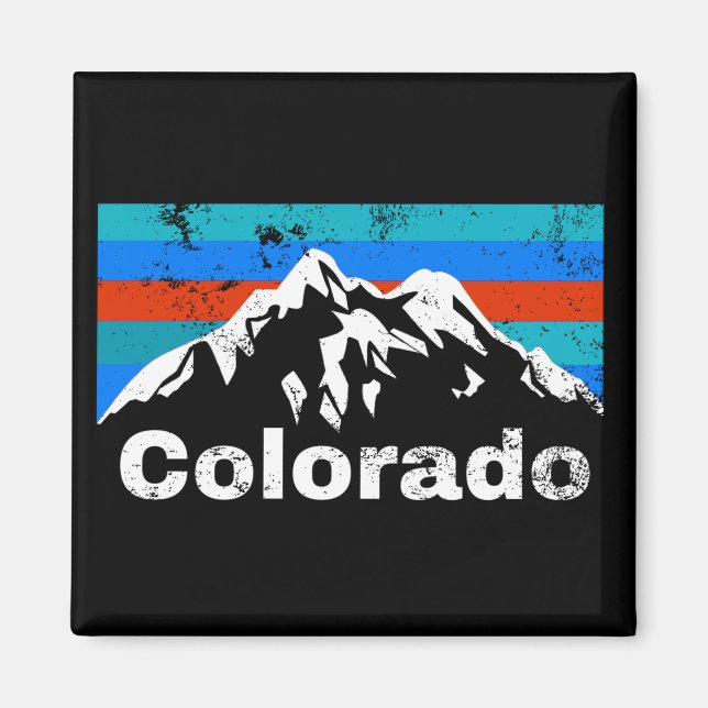 Colorado Mountains Magnet (Vorne)
