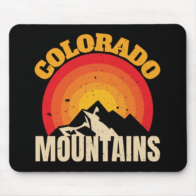 Colorado Mountains Mousepad (Vorne)