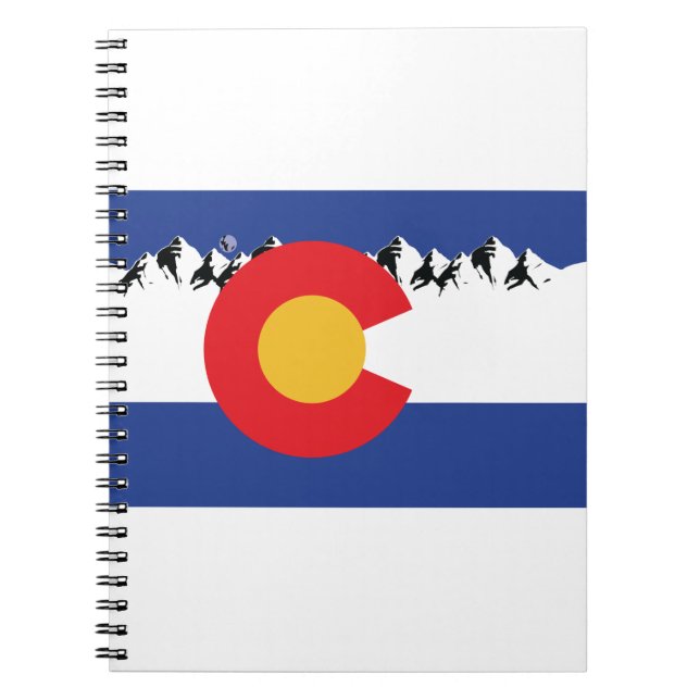 Colorado Mountains Notizblock (Vorderseite)