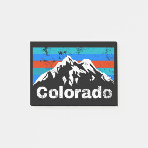 Colorado Mountains Post-it Klebezettel