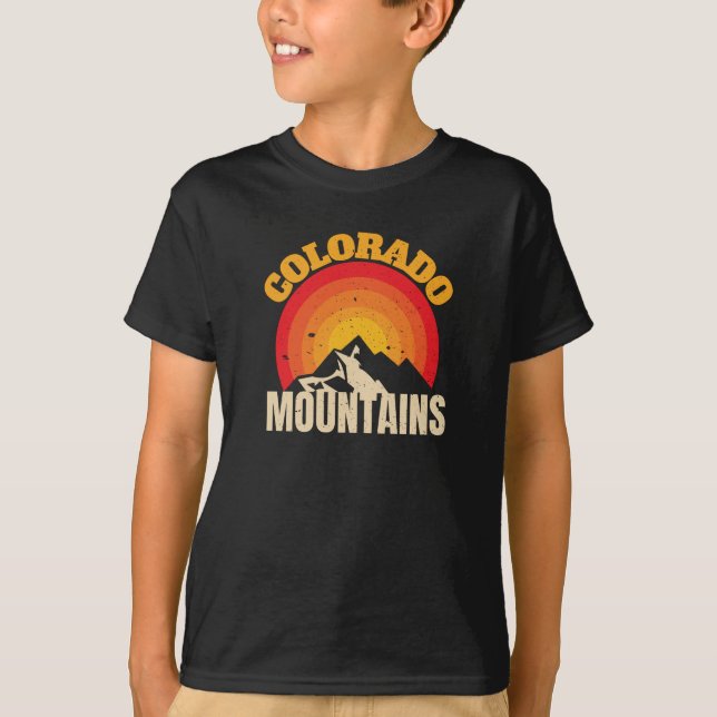 Colorado Mountains T - Shirt (Vorderseite)