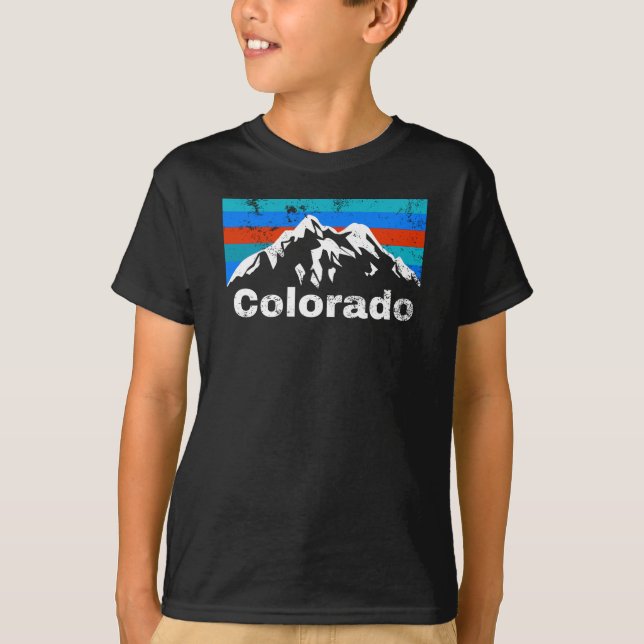 Colorado Mountains T - Shirt (Vorderseite)