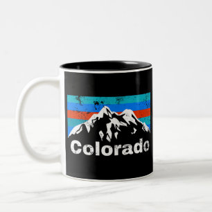 Colorado Mountains Zweifarbige Tasse